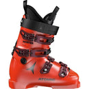 atomic red ski boots race