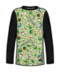 Blackstrap Kids' Little Pine Crewneck in Sushi Sprout