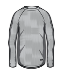 Blackstrap Men's Summit Crewneck in Tractical Ash