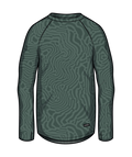 Blackstrap Men's Summit Crewneck in Inprint Obsidian
