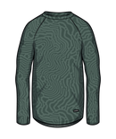 Blackstrap Men's Summit Crewneck in Inprint Obsidian