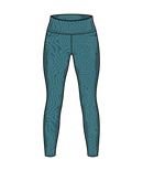 Blackstrap Women's Summit Pant in Inprint Surge