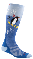 Darn Tough Kids Penguin Peak Over-The-Calf Midweight Cushion Snow Socks