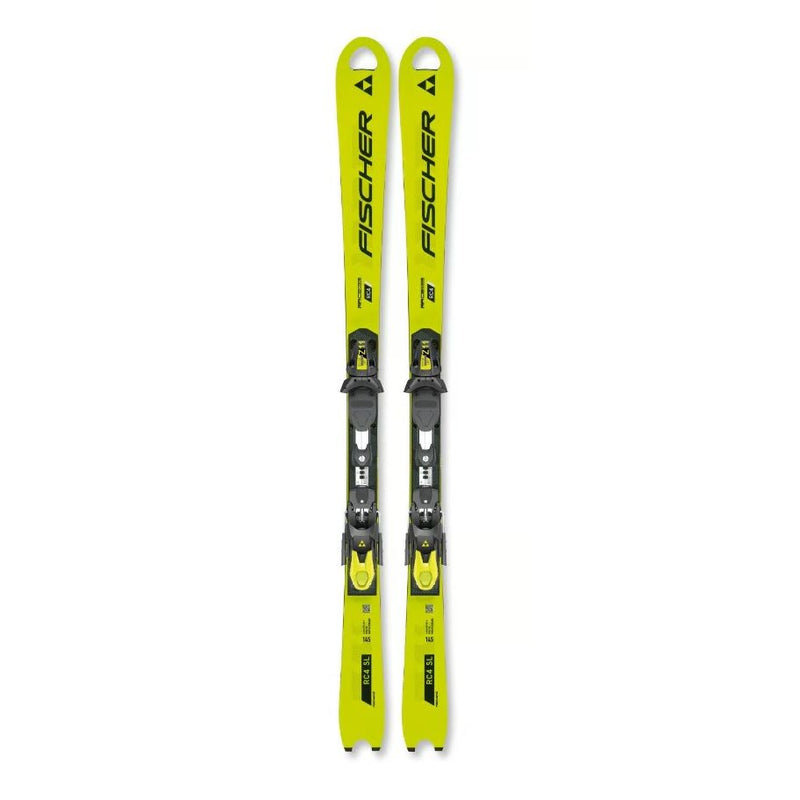 2025 Fischer RC4 World Cup Jr SL Skis w/ Race Plates