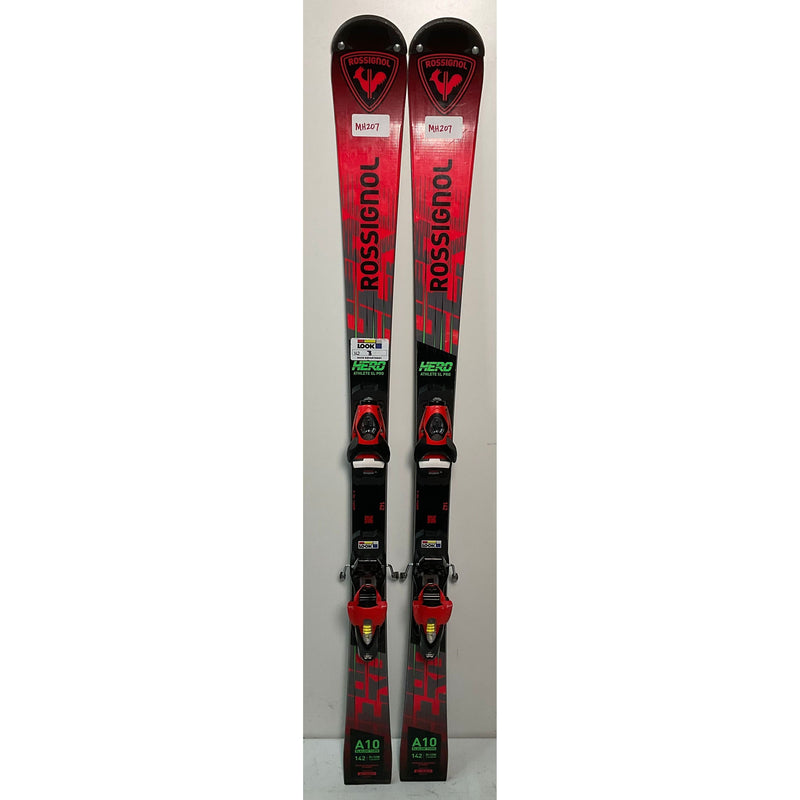 2026 Rossignol Hero Athlete SL Pro 142cm Jr Skis w/ SPX 11 Bindings (207)