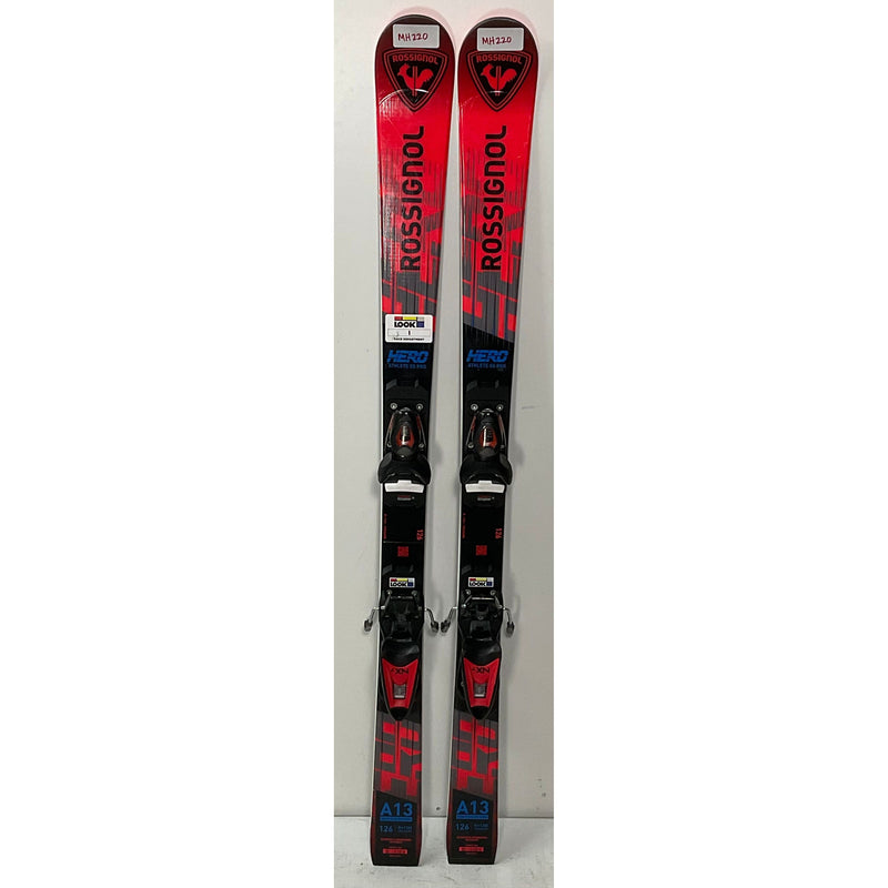 2026 Rossignol Hero Athlete GS Pro 126cm Jr Skis w/ NX 7 Bindings (220)