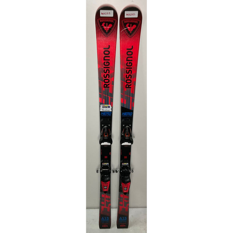 2026 Rossignol Hero Athlete GS Pro 143cm Jr Skis w/ NX 7 Bindings (222)