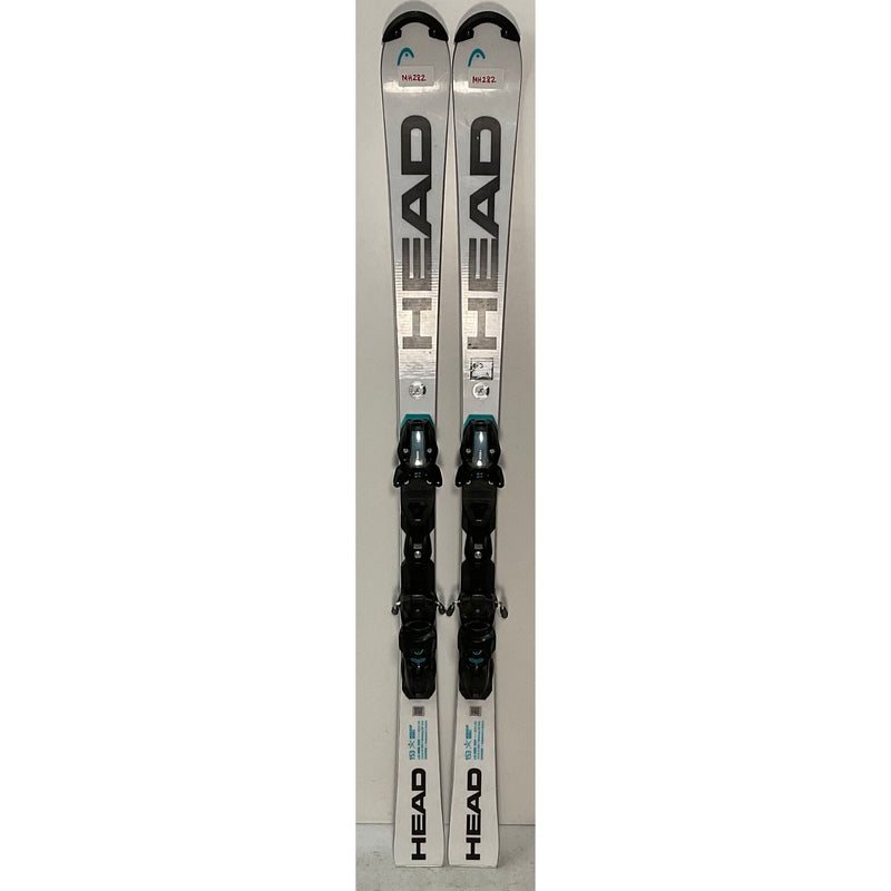 2026 Head WCR e.SL Rebel Team 153cm Jr Skis w/ FreeFlex 11 Bindings (282)