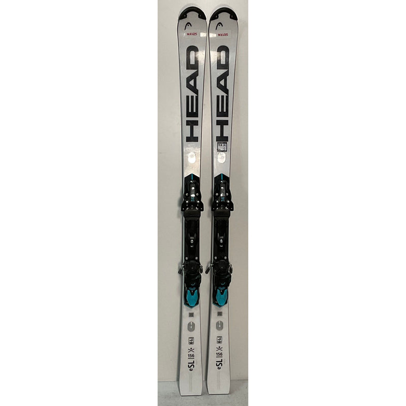 2026 Head WCR e-SL Rebel 156cm Skis w/ FreeFlex 14 Bindings (285)