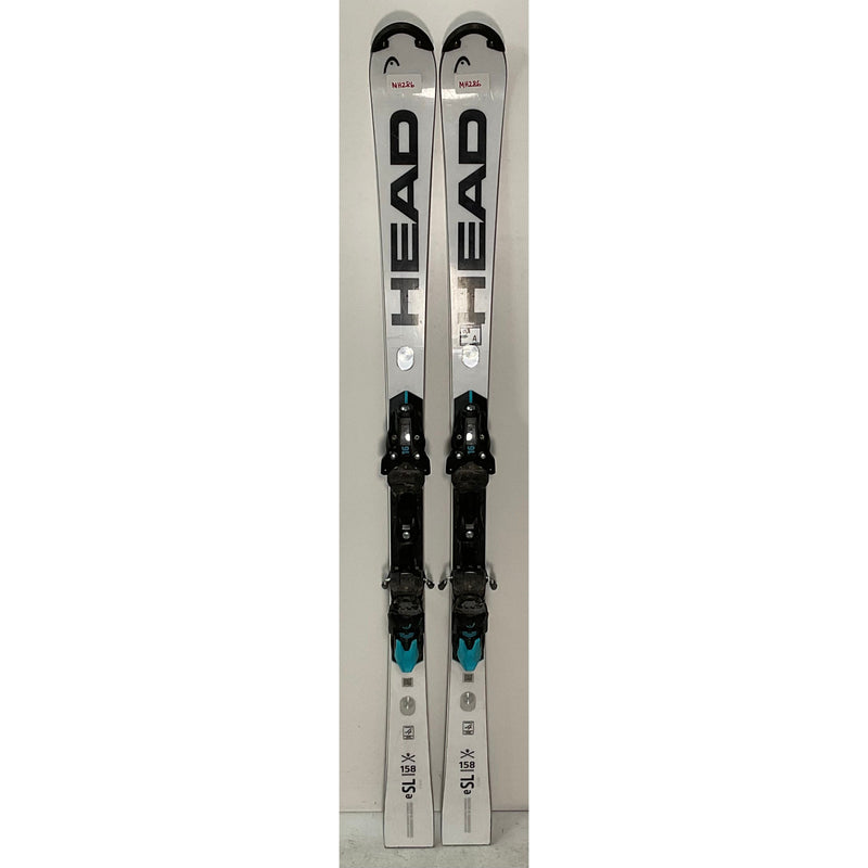 2026 Head WCR e-SL Rebel 158cm Skis w/ FreeFlex 16 Bindings (286)