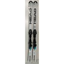 2026 Head WCR e.SL Rebel Team 160cm Jr Skis w/ FreeFlex 14 Bindings (289)