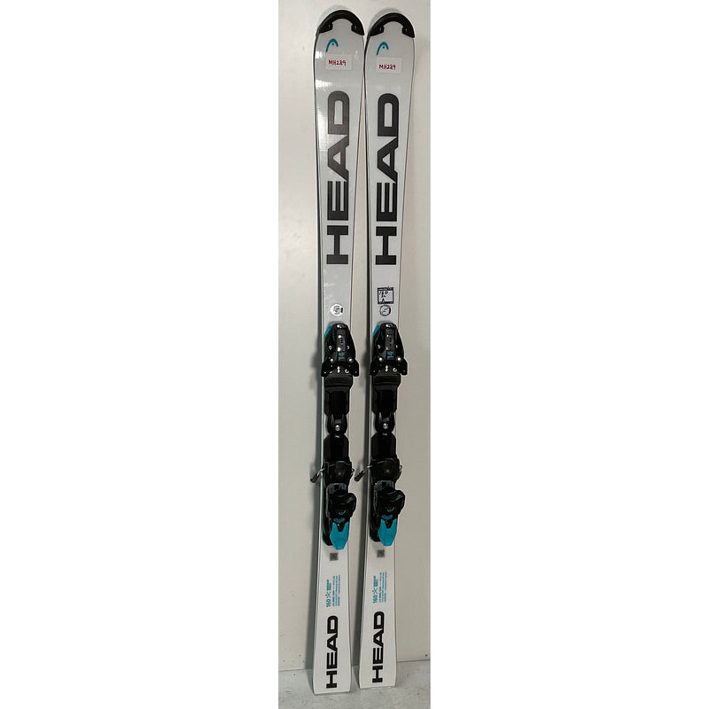 2026 Head WCR e.SL Rebel Team 160cm Jr Skis w/ FreeFlex 14 Bindings (289)