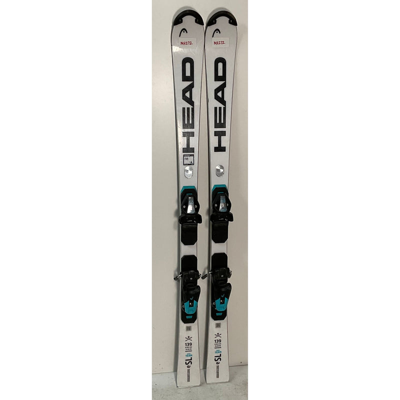 2026 Head WCR e.SL Rebel Team 139cm Jr Skis w/ EVO 9 Bindings (272)