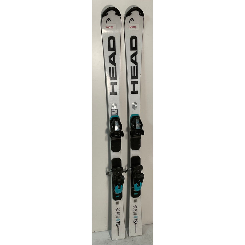 2026 Head WCR e.SL Rebel Team 139cm Jr Skis w/ EVO 9 Bindings (273)