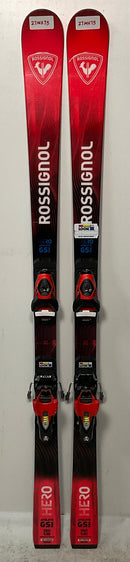 2027 Rossignol Hero Athlete Pro GS 150cm Jr Skis w/ SPX11 Bindings (73)