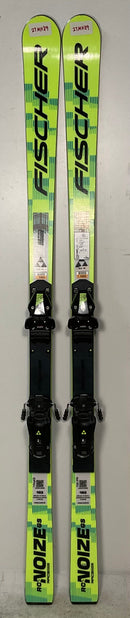 2027 Fischer RC4 Noize 163cm GS Jr Skis w/ Z9 Bindings (89)