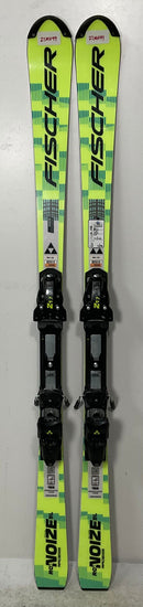 2027 Fischer RC4 Noize 158cm SL Skis w/ Z17 Bindings/MB Plate (99)