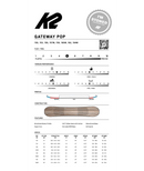2027 K2 Gateway Pop Snowboard