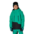 686 Boys Geo™ Insulated Jacket - Deep Green Colorblock
