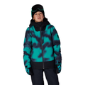 686 Boys Gateway™ Insulated Jacket - Deep Green Dark Skies Colorblk