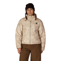 686 Womens Gracious Puffer Jacket - Limestone Scratch Camo