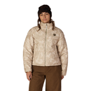 686 Womens Gracious Puffer Jacket - Limestone Scratch Camo