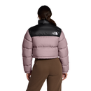The North Face Women's Nuptse Short Jacket - Metal Pink/TNF Black