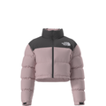 The North Face Women's Nuptse Short Jacket - Metal Pink/TNF Black