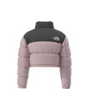The North Face Women's Nuptse Short Jacket - Metal Pink/TNF Black