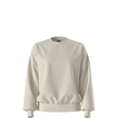 The North Face Women's Evolution Simple Dome Oversize Crew - White Dune