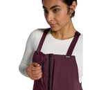 The North Face Women's Freedom Insulated Bib - Burgundy Crush