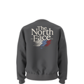 The North Face Men's Retro Trail Relaxed Crew—Graphic - Anthracite Grey