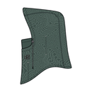 Blackstrap Caldera Hood - Inprint Obsidian