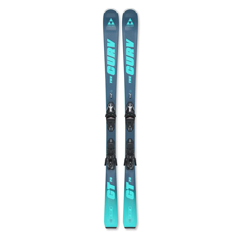 2026 Fischer Curv GT 76 Women's Skis w/ RSW10 Bindings