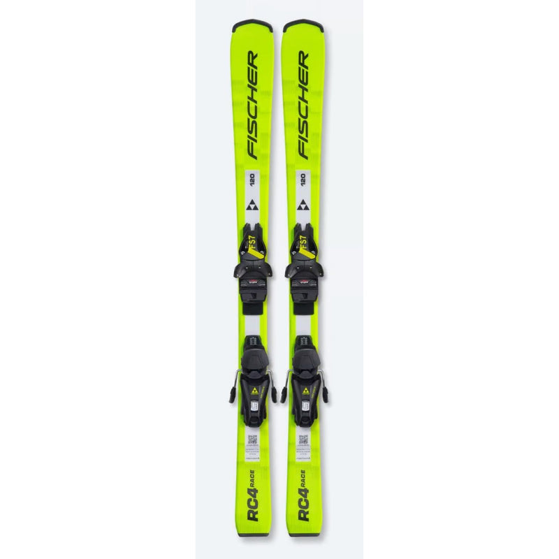 2026 Fischer RC4 Race Jr Skis w/ FJ4 Bindings