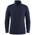 Smartwool Men's Classic Thermal Merino Base Layer 1/4 Zip - Deep Navy