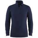 Smartwool Men's Classic Thermal Merino Base Layer 1/4 Zip - Deep Navy