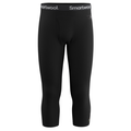 Smartwool Men's Classic Thermal Merino Base Layer 3/4 Bottom - Black