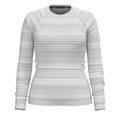 Smartwool Women's Classic Thermal Merino Base Layer Crew - Almond Mini Meadow