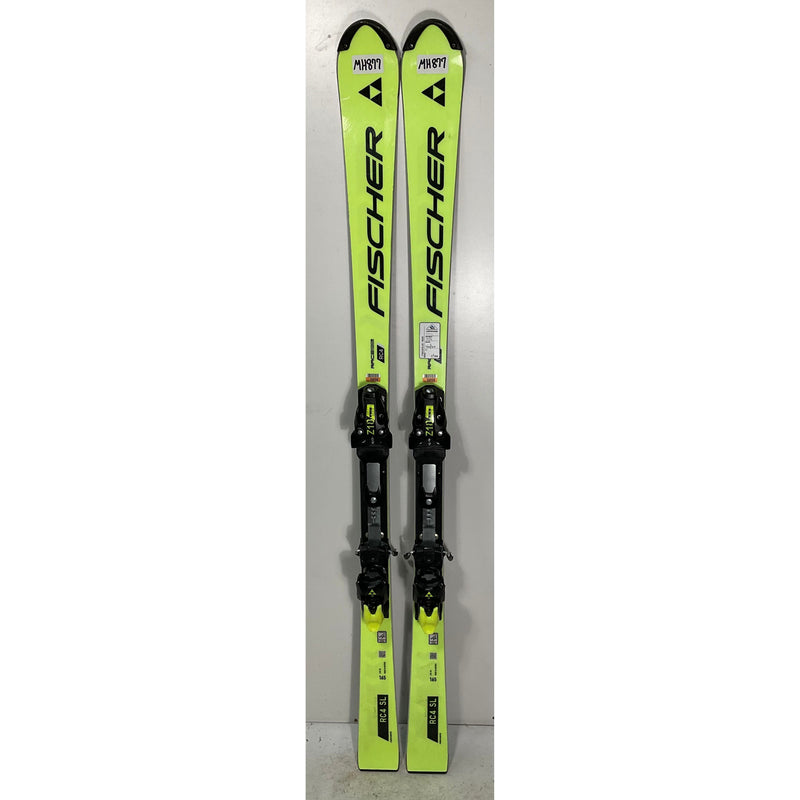 2025 Fischer RC4 SL 165cm National Skis w/ Z18 Bindings