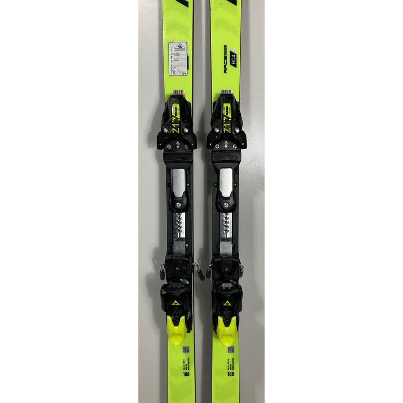 2025 Fischer RC4 GS 188cm Jr Skis w/ Z17 Bindings