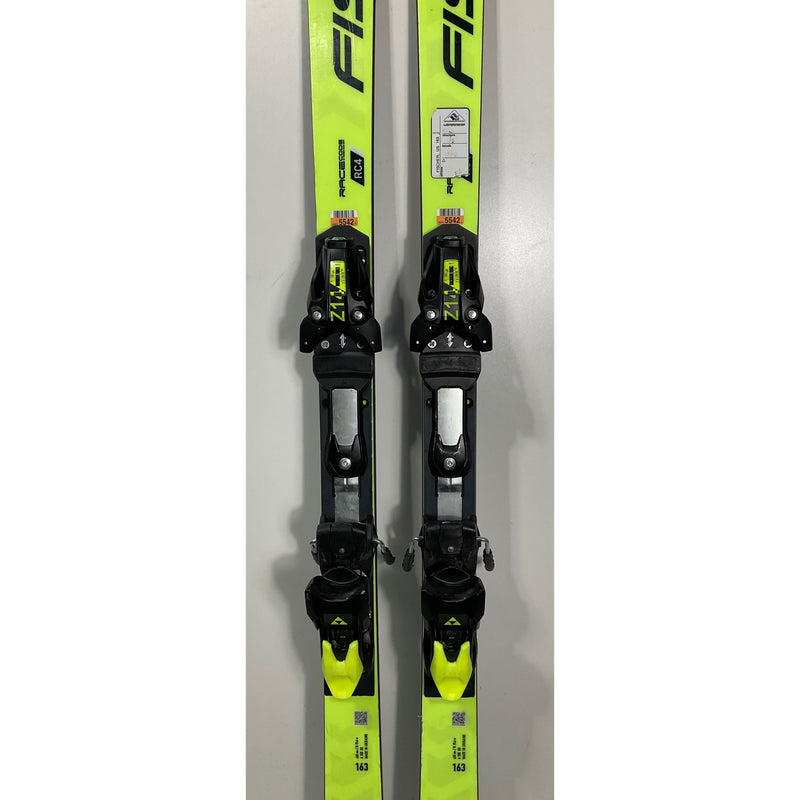 2025 Fischer RC4 GS 163cm Jr Skis w/ Z14 Bindings