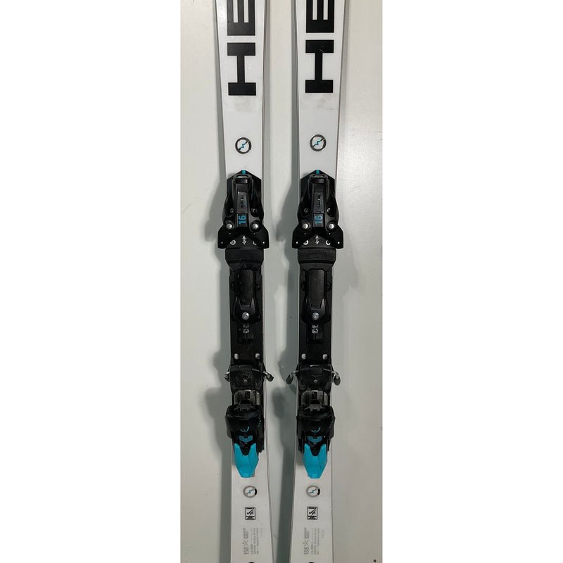 2025 Head WC Rebel e-SL 158cm Skis w/ FreeFlex 16 Bindings