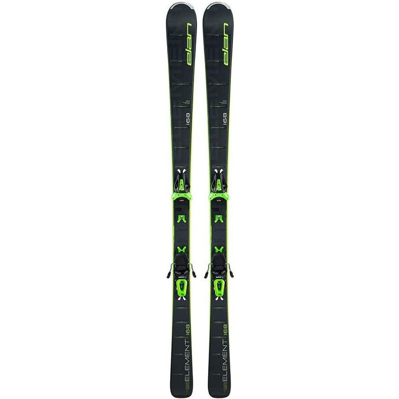 Elan Element Black Skis w/ EL 10 Bindings - 152