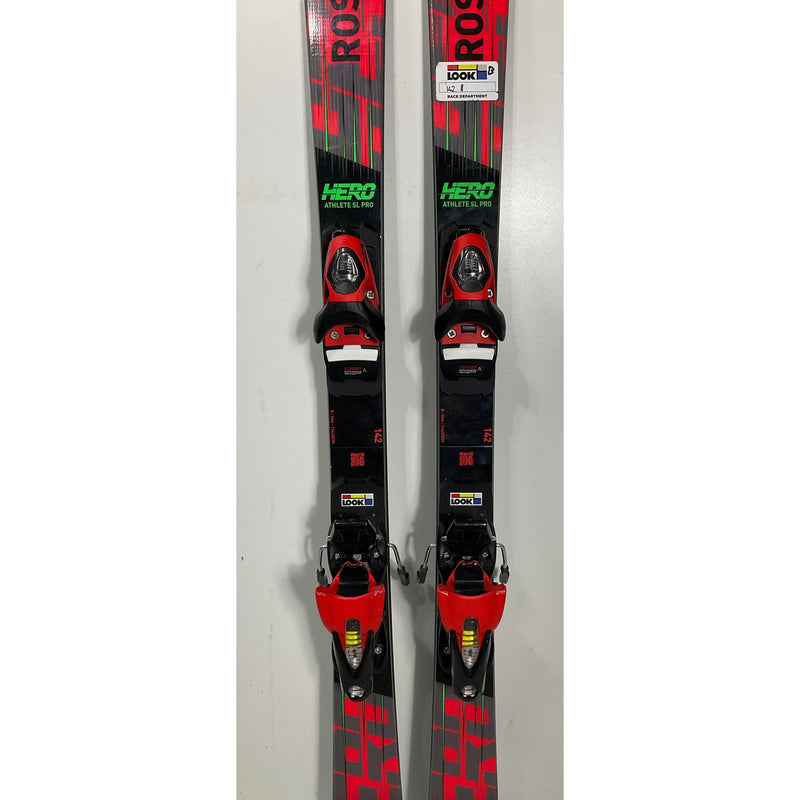 2025 Rossignol Hero Athlete SL Pro 142cm Jr Skis w/ SPX11 Bindings