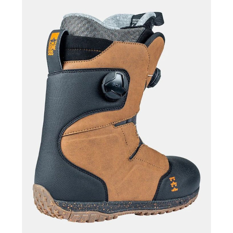 2024 Rome Bodega Boa Brown Snowboard Boots - 9.5