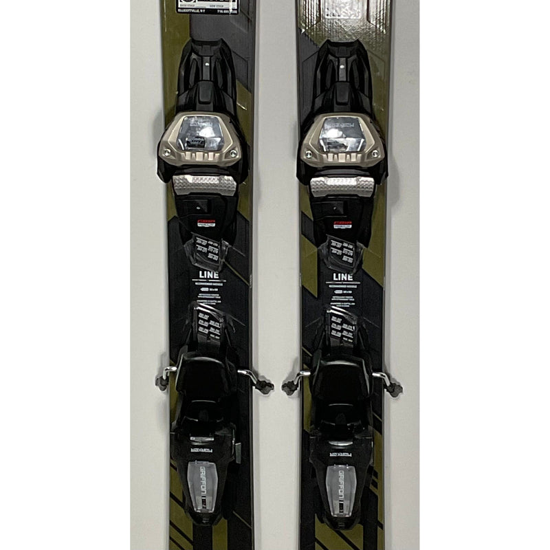 2024 Line Blade Optic 92 175cm Skis w/ Marker Griffon Bindings