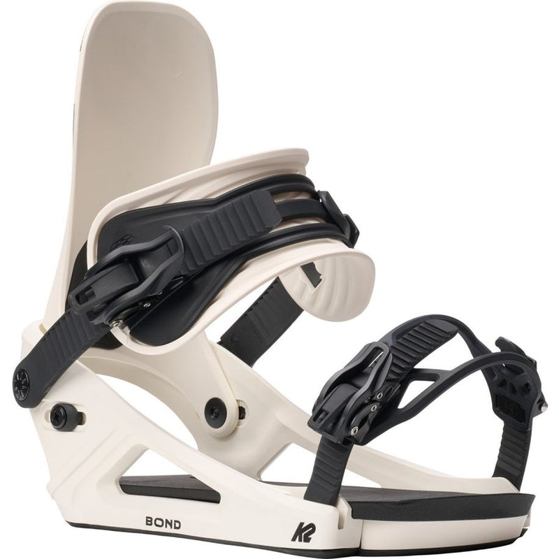 2026 K2 Bond White Snowboard Bindings