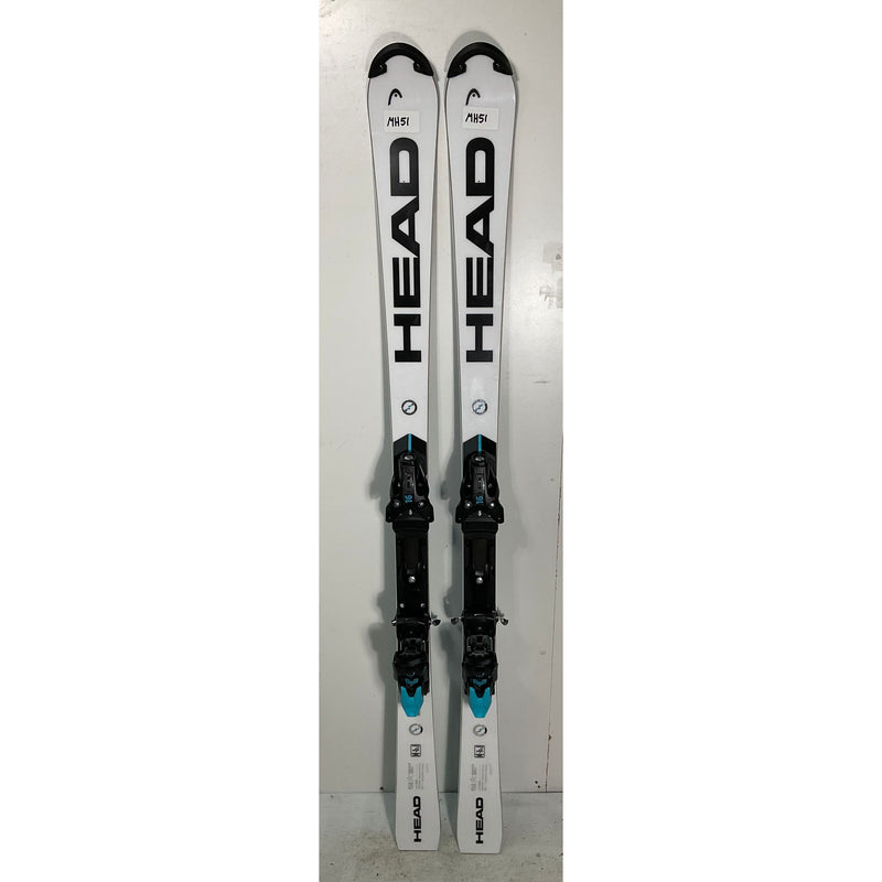 2025 Head WC Rebel e-SL 156cm Skis w/ FreeFlex 16 Bindings