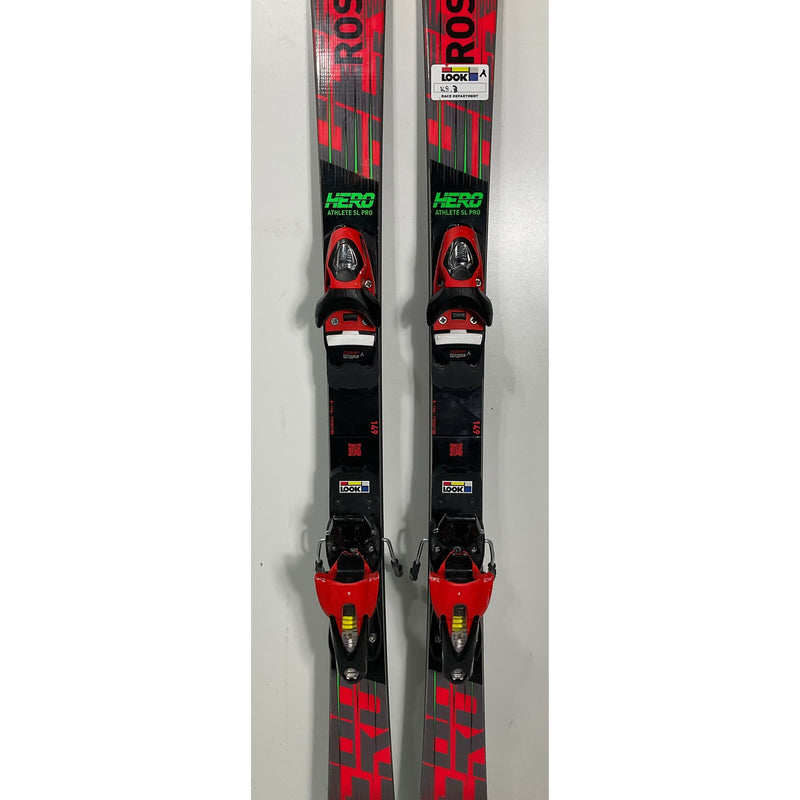 2025 Rossignol Hero Athlete SL Pro 149cm Jr Skis w/ SPX11 Bindings